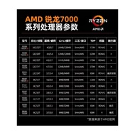 Ryzen 5 5600X 5600 7500F 9600X 9700X Original Box CPU Processor chips