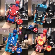 Super Hero Casing Huawei Nova4 Nova3i Captain America Batman Spiderman iron Man Cover Shockproof Protection Phone Case