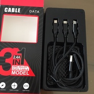 3 in 1 fast charging cable