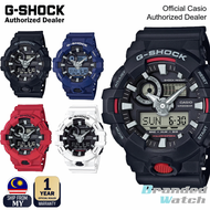 [OFFICIAL CASIO WARRANTY] Casio G-Shock GA-700 GA700 Men's Digital Analog Watch GA-700-1A GA-700-2A 