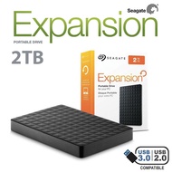 Seagate HDD 2TB Expansion Portable External Hard Disk Drive Storage - 3 years warranty