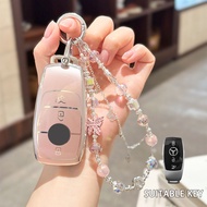 For Benz TPU Key Case Key Cover for Mercedes Benz Key Case C180 / C200 Cc /A Class / A200bag / GLC /