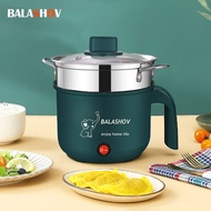 【Big-Sales】 Mini Electric Rice Cooker Non- Cooking Machine 1.8l Single/double Layer Hot Pot Multifun