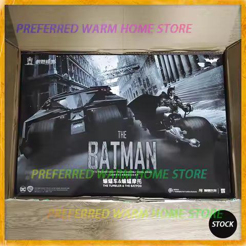 In Stock MODOKING The Dark Knight Batman THE TUMBLER & THE BATPOD Assembling Movable Model 1/12 DC B