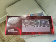 包智能櫃🔥AOC GK500 機械式電競鍵盤滑鼠套裝