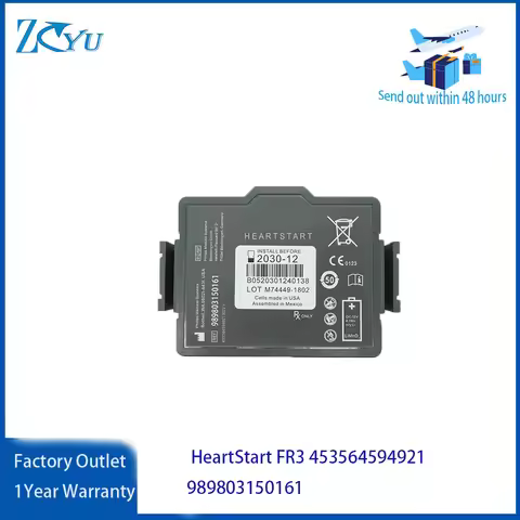 Medical Defibrillator Battery For PHILIPS FR3 HeartStart FR3 AED 861388 861389 989803150161 45356459