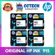 ORIGINAL HP 915 Ink Cartridge Black Cyan Yellow Magenta - SG Ready Stocks