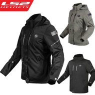 Original LS2 Motorcycle Jacket LS2 RAMBLA EVO Winter Warm Waterproof Motorbike Jacket Men Women Tren
