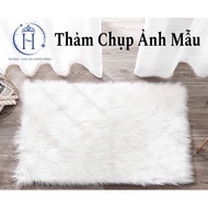 Furry carpet for photography, beautiful Nail model photography carpet - Hoangtb319