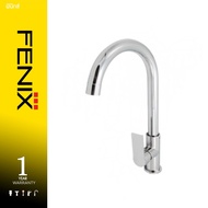 DONMARK Stainless Steel Sink Faucet Chrome Plated Lift Handle Left/Right Wiper Model D-4120