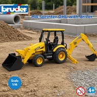 Bruder 02427 JCB MIDI CX Backhoe loader Scale 1:16 suitable from 3 years upwards