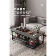 Balcony High-End Table Tea Table Light Floor Luxury Table Tea Table Coffee Table Household Small Apa