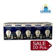 ECOBULB LED Bulb B45 3W CDL E27 LUMAX (10 Pcs)