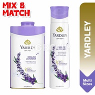 Yardley English Lavender Talc Powder / Deodorant Body Spray, Assorted