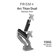 PRISM+ Arc Titan Dual VESA Monitor Arm