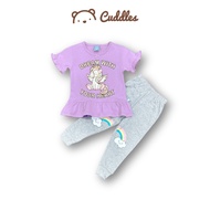 Cuddles Toddler Pyjamas Short Sleeves PGW028