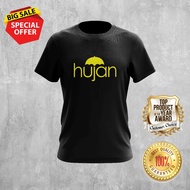 BAJU BAND VIRAL HUJAN BAND LOGO KUNING DESIGN 1 TSHIRT ROUND NECK FOR ALL