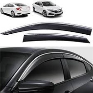 3'' DOOR VISOR MUGEN HONDA CIVIC FC 2016
