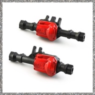 [feidan33.ph] Metal Front & Rear Axle Shell Axle Housing 300G for  -4 TRX4 1/10 RC Crawler Car Upgra