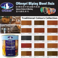Otter OtterGel Mengelap Noda Kayu Koleksi Warna Tradisional 0.31L / 0.94L