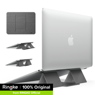 Ringke Folding Stand 2 ขาตั้งแล็ปท็อปแบบพกพาและพับได้สำหรับเดสก์ท็อปMacBookโน้ตบุ๊กคอมพิวเตอร์iPadแท็บเล็ต