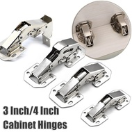 Cabinet Hinge 90 Degree No-Drilling Hole Cupboard Door Hydraulic Hinges Soft Close With Screws Furniture Hardware