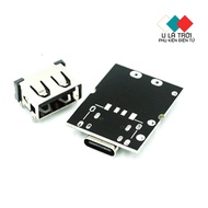 5V-2A USB-Type-C charging and booster circuit