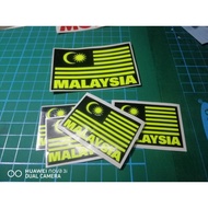 Sticker Bendera Malaysia 1 WARNA