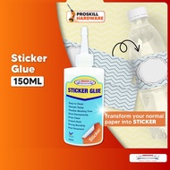 PROSKILL HARDWARE Chemibond Sticker Glue Packaging Label Sticker Glue Art Glue for Paper / Gam Stick