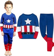 N‘aix Little Boys Super Hero Pajama Sets Cotton Sleepwear 2-7T