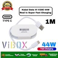 Real ic Vivo V29E Data Cable 1 Meter Type C Super Fast Charging 44W Charger Cable For Smartphone Usb