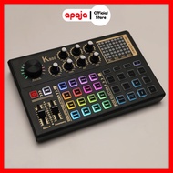 Apaja External Audio Mixer Sound Card Live 16 Effects - K800