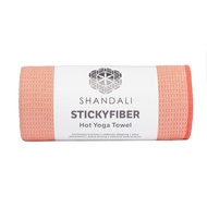 Hot Yoga Towel - Stickyfiber Yoga Towel - Mat-Sized, Microfiber, Super Absorbent, Anti-Slip, Injury