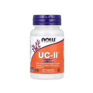 UC-II Joint Health with Undenatured Type II Collagen 60 Capsules (Now Foods)
