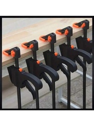 2入組4英寸f型夾,木工夾,堅硬的快速擰鉗釋放速度擠壓夾,木工作業diy家用手工具