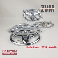 Toyota Innova And Avanza 2012-2015 Original Front Logo Emblem parts Code: 75311-0K030/ Original Fron