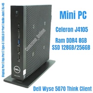 Desktop Mini PC Dell Wyse 5070 Thin Client Celeron J4105 8GB SSD 128GB pcd10