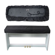 Keyboard Piano Cover For 88 Key Electronic Digital Piano Dustproof Foldable Keyboard Cover Black