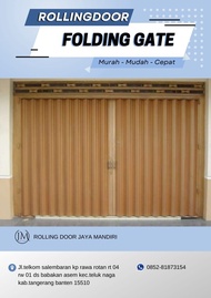 Pintu geser Rolling door Folding Gate