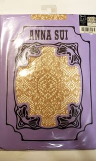 Anna sui日本蕾絲花lace肉色絲襪褲