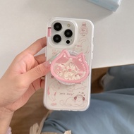 For iphone Case 17 Pro Max 16 Pro Max 15 Pro Max 14 Pro Max 2-in-1- Six Line Cats phone case