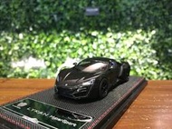 1/43 KengFai W Motors Lykan Hypersport BlackPL KF000304【MGM】
