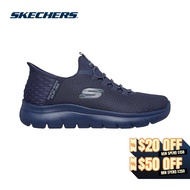 Skechers Men Slip-Ins Sport Summits High Range Casual Shoes - 232457-DKNV Air-Cooled Memory Foam