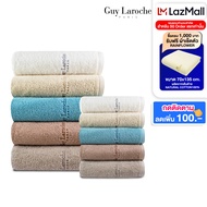 GUY LAROCHE TOWEL ผ้าขนหนูพรีเมี่ยม คอตตอน100% ใยยาวเส้นเล็กพิเศษ มีให้เลือกถึงไซสใหญ่พิเศษ [ TGC201