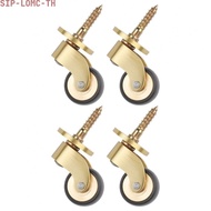 360 Degree Wheels Compact Size Casters Easy To Install Effortless Mobility