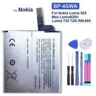 For Nokia Lumia 625 Max Lumia625H Lumia 720 720t RM-885 Zeal Mobile Phone Battery 2000mAh BP-4GWA Hi