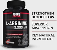 Force Factor L-Arginine 3000mg 150 Capsules