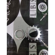 COG RNA BASIC 15T FIXIE DOLTRAP FIXED GEAR Includes LOCK RING CHROME