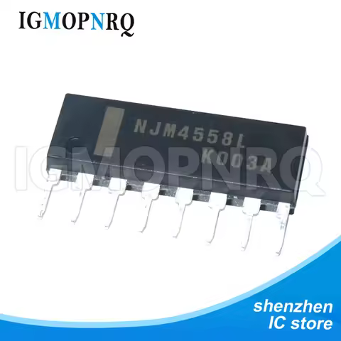 10PCS NJM4558L DIP-8 NJM4558 DIP 4558L DIP8 NJM4558LD NJM4560L NJM2068L NEW