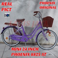SEPEDA KERANJANG MINI 24 INCH PHOENIX 8825 AT SEPEDA MINI PHOENIX 24